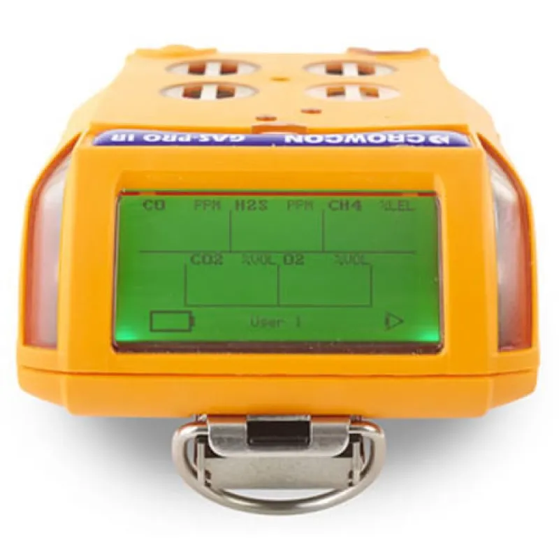 Crowcon Gas Pro IR [GASPRO-IR] 4 Gas with PID Sensor Personal Gas Detector – Pumped