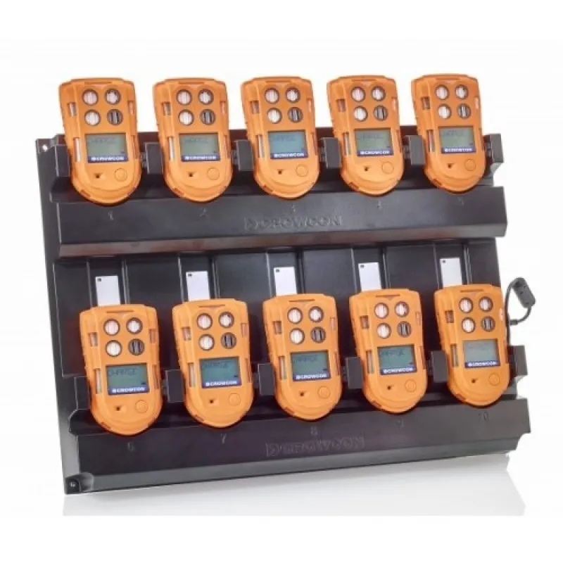 Crowcon T4-TWC 10 Way Charger and Multi Region Power Supply for ATEX/IECEX Regions