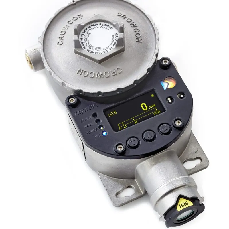 Crowcon XgardIQ [XIQ-ZZ-S2-011-H-Z-A] Intelligent Gas Detector Transmitter, 1/2NPT Stainless Steel, Atex/IECEx, HART Communications Enable, No Relay Module, English