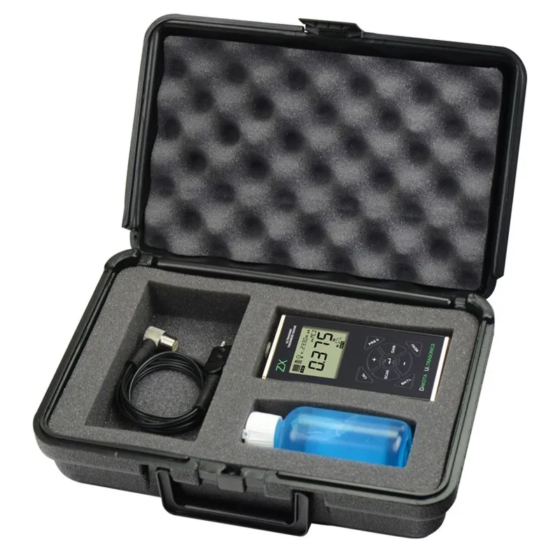 Dakota Ultrasonics ZX-5 [Z-303-0001] Ultrasonic Wall Thickness Gauge With T-102-2000 Probe