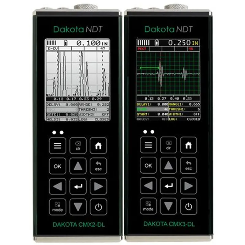 Dakota NDT CMX2-DL & CMX3-DL Datalogging Corrosion Thickness Gauges