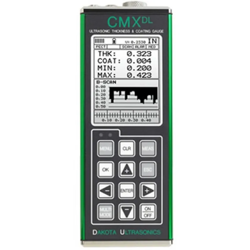 Dakota Ultrasonics CMXDL [CMXDL] Data-Logging Combination Ultrasonic Coating & Wall Thickness Gauge