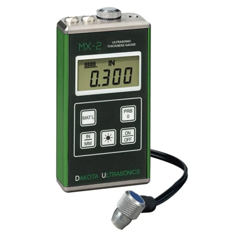 Dakota Ultrasonic MX-2 Ultrasonic Wall Thickness Gauge