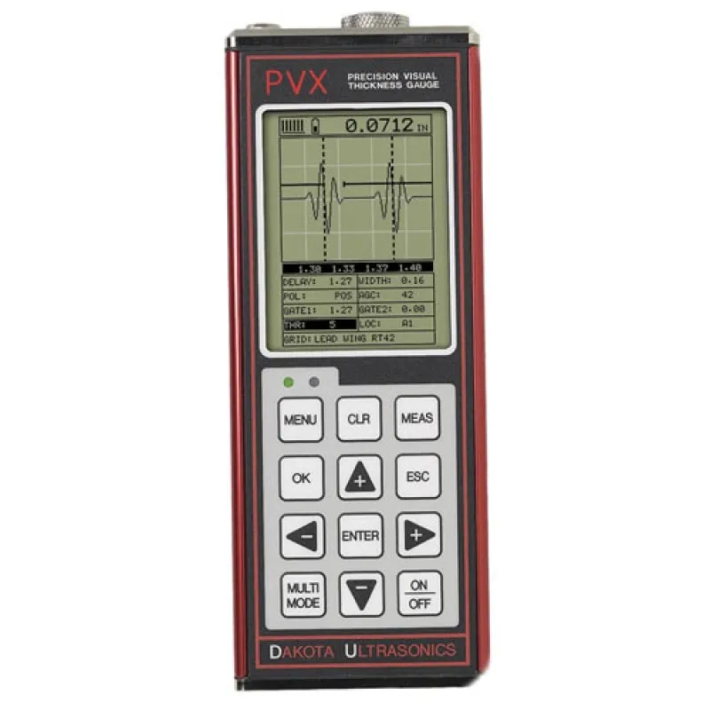 Dakota Ultrasonics PVX [Z-157-0003] Precision Ultrasonic A-scan Thickness Gauge