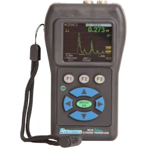 Danatronics EHC-09 [EHC-09DLC] Digital Ultrasonic Thickness Gauge with Color Display & Data Logging