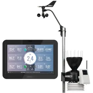 Davis Vantage Pro2 [6253] Wireless Weather Station with 24-Hour Fan Aspirated Radiation Shield and WeatherLink Console