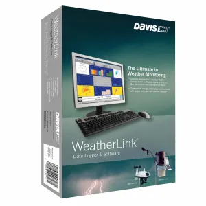 Davis 6510 WeatherLink Data Loggers and Windows Software