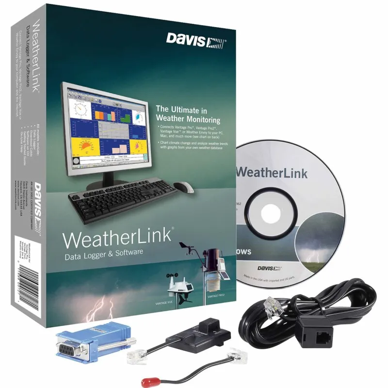 Davis 6510 [6510SER] WeatherLink SERIAL Port Data Loggers and Windows Software