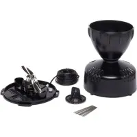 Davis 6464 AeroCone Rain Collector with Flat Base with Single Tipping Spoon (US)