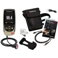 Defelsko PosiTector SPG [SPG TS3] Advanced Surface Profile Gage With PRBSPGTS-B Cabled Probe For Concrete Surface Profile, 0 – 6 mm (0 – 250 mils)