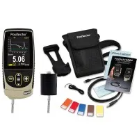 DeFelsko PosiTector 6000 [6000 FLS3] Coating Thickness Gauge With Advanced Body, High Range Cabled Probe, Measures Coatings On Ferrous Metals, 0 - 1.5 inches (0 - 38 mm)