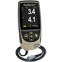 DeFelsko PosiTector 6000 [6000-FNDS1] Standard Coating Thickness Gauge Ferrous and Non-Ferrous, 0 - 60 mils (0 - 1500 μm)