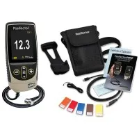 DeFelsko PosiTector 6000 [6000 FNRS1] Coating Thickness Gauge With Standard Body, Right Angle Cabled Probe, Measures Coatings On All Metals, 0 - 60 mils (0 - 1500 µm)