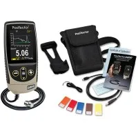 DeFelsko PosiTector 6000 [6000 FRS3] Coating Thickness Gauge With Advanced Gage Body, Right Angle Cabled Probe FRS, Measures Coatings On Ferrous Metals, 0-60 mils (0-1500 µm)