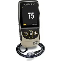 DeFelsko PosiTector 6000 [6000 FS1] Coating Thickness Gauge With Standard Body, Cabled Probe, Measures Coatings On Ferrous Metals, 0 - 60 mils (0 - 1500 μm)