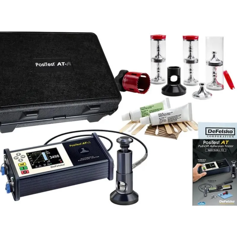 DeFelsko PosiTest AT-A [ATA50C] Automatic Pull-Off Adhesion Tester With 50mm Dollies C1583 Kit