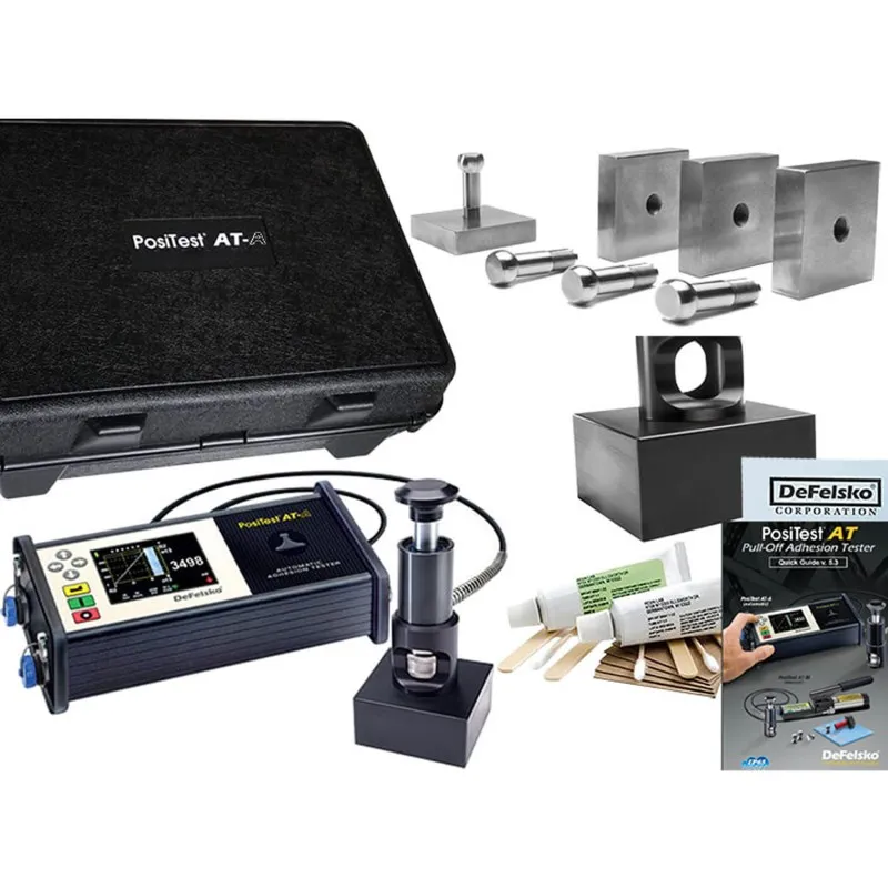 DeFelsko PosiTest AT-A [ATA50T] Automatic Pull-Off Adhesion Tester With 50x50mm Dollies Tile Kit