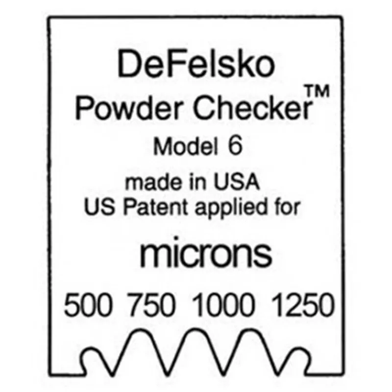 DeFelsko Powder Comb (6 Model In This Family)