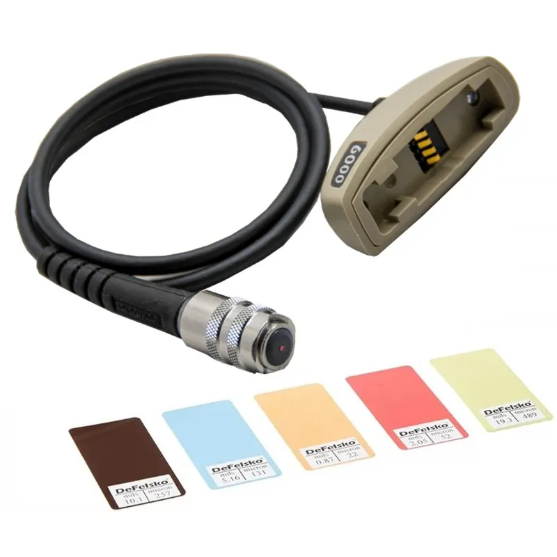 DeFelsko PosiTector 6000 [PRBFXS-D] Cabled Xtreme High Temperature Probe FXS Only, 250 °C/ 500 °F, Measures Coatings On Ferrous Metals, 0 - 80 mils (0 - 2000 μm)