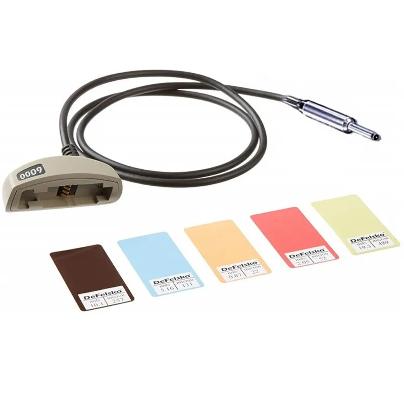 DeFelsko PosiTector 6000 [PRBN0S-D] Cabled 0° Microprobe N0S Only, Measures Coatings On Non-Ferrous Metals, 0 - 25 mils (0 - 625 μm)