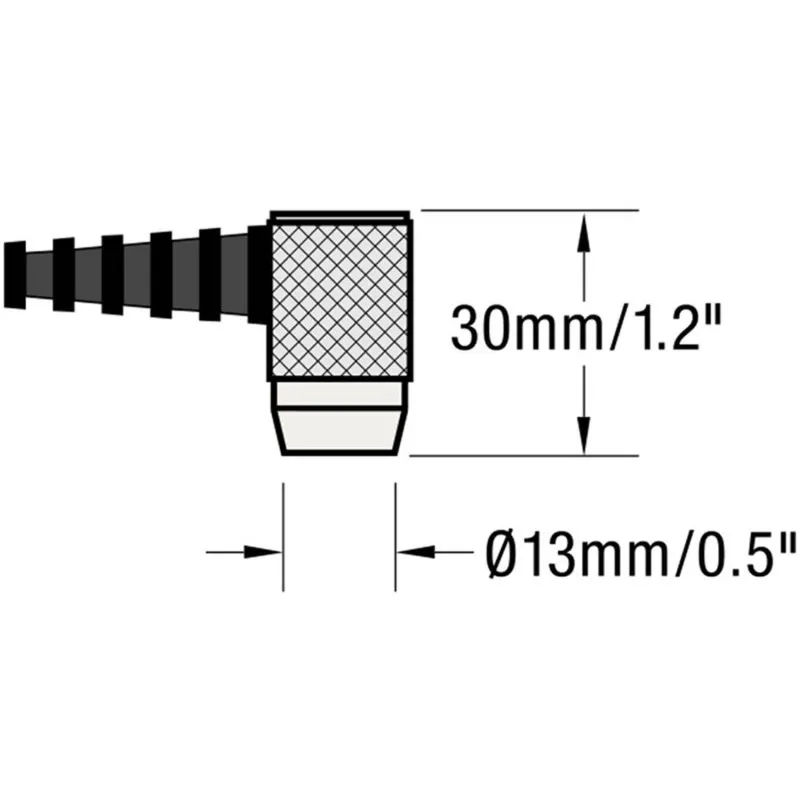 DeFelsko PosiTector UTG M [UTGM3-G] Advanced Ultrasonic Thickness Gage With PRBUTGM-C Multiple Echo Cabled Probe, Type 5 MHz Contact, Range: Single: 0.100" to 5.000" (2.50 to 125.00mm)