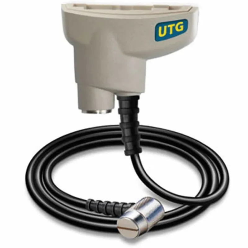 DeFelsko PosiTector UTG M [UTGM3-G] Advanced Ultrasonic Thickness Gage With PRBUTGM-C Multiple Echo Cabled Probe, Type 5 MHz Contact, Range: Single: 0.100" to 5.000" (2.50 to 125.00mm)