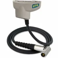 DeFelsko PosiTector PRBUTGP-C Ultrasonic Thickness Gage Precision Cabled Probe Only, 15 MHz Single Element Delay Line, 0.008" to 0.475" (0.2 to 12.0 mm)