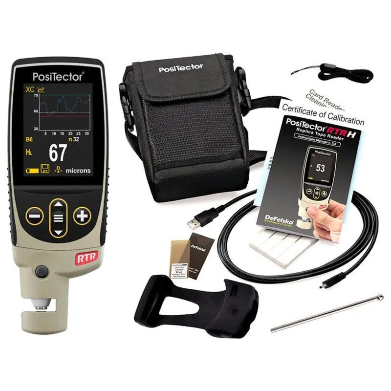 Defelsko  PosiTector RTR [RTR H3] Advanced Replica Tape Reader / Surface Profile Gage For Blasted Steel And Textured Coatings