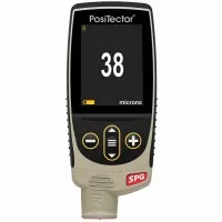 DeFelsko PosiTector SPG [SPG 3] Advanced Surface Profile Gage With PRBSPG-B Integral Probe For Blasted Steel , 0 – 500 μm (0 – 20 mils)