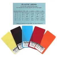 DeFelsko STDC NIST Certified Plastic Shim Set (9 Model In This Family)