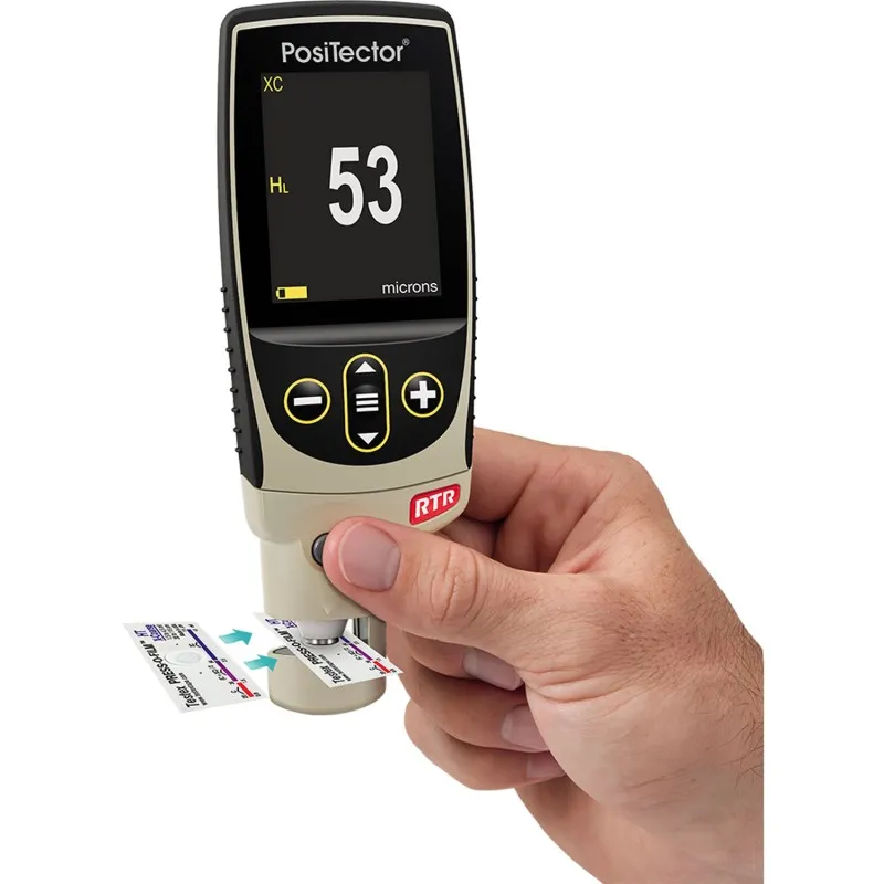 Defelsko PosiTector RTR [RTR H1] Standard Replica Tape Reader / Surface Profile Gage For Blasted Steel And Textured Coatings