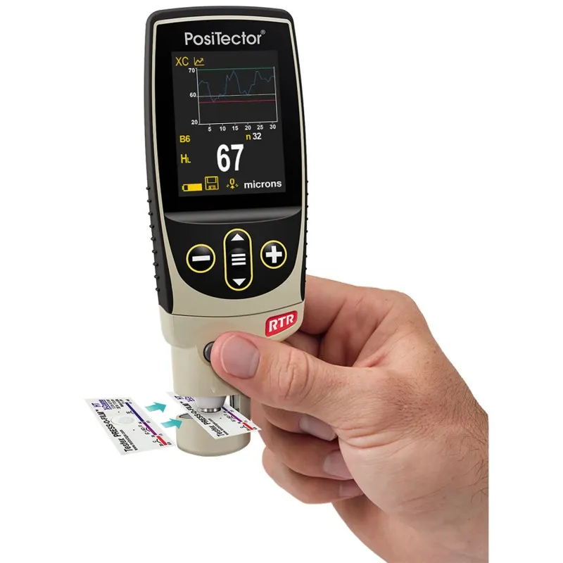 Defelsko  PosiTector RTR [RTR H3] Advanced Replica Tape Reader / Surface Profile Gage For Blasted Steel And Textured Coatings