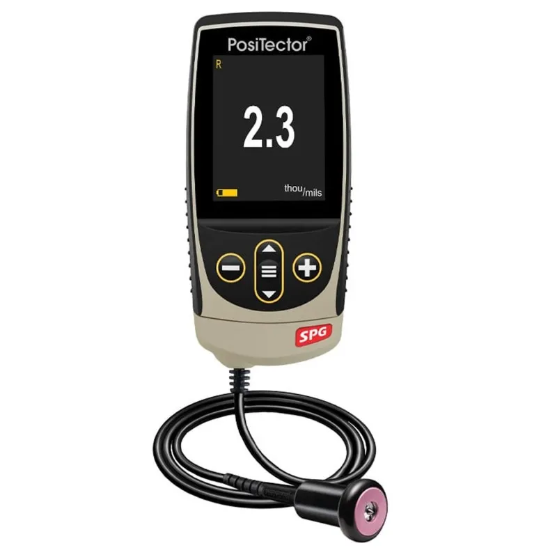 Defelsko PosiTector SPG  [SPG S1] Standard Surface Profile Gage With PRBSPGS Cabled Probe For Blasted Steel,  0 – 500 μm  (0 – 20 mils)