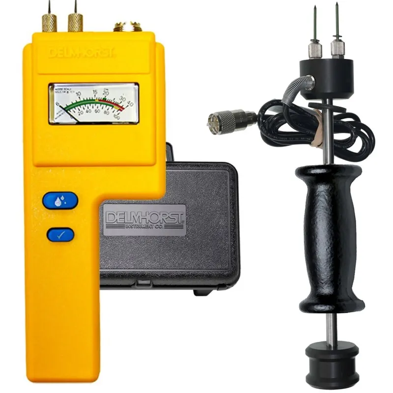 Delmhorst BD-10 [BD-10/26/PKG] Analog Pin-Type Moisture Meter Flooring Package for Building Inspection