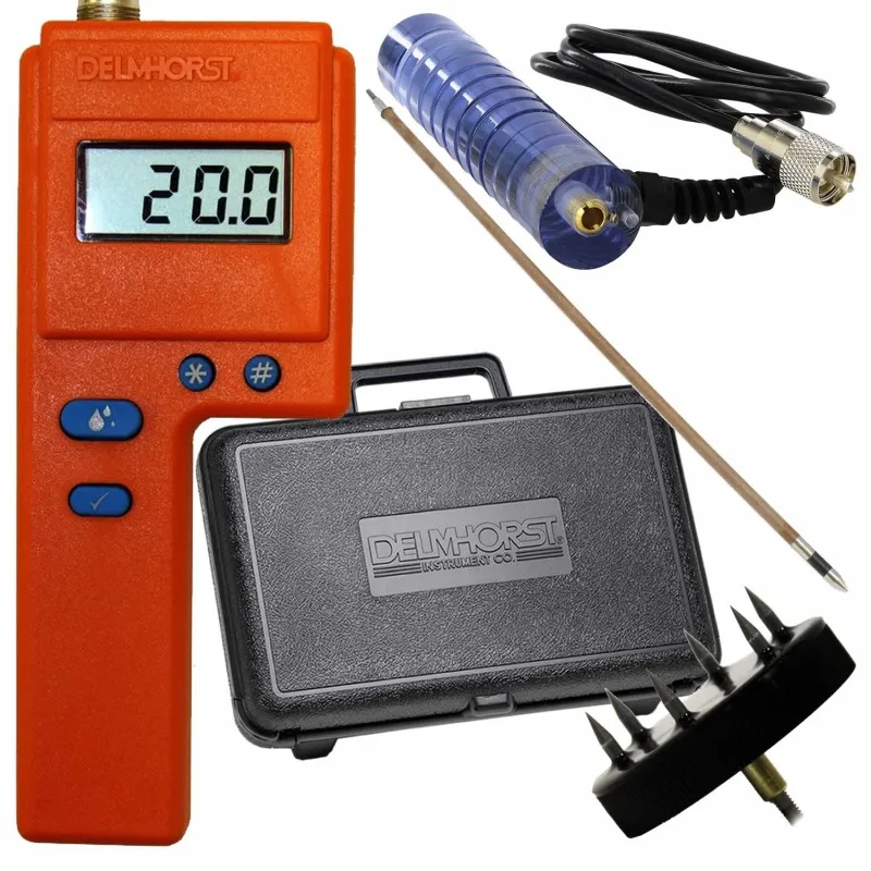 Delmhorst F-2000 [F-2000/PKG] Digital Moisture Meter Deluxe Package