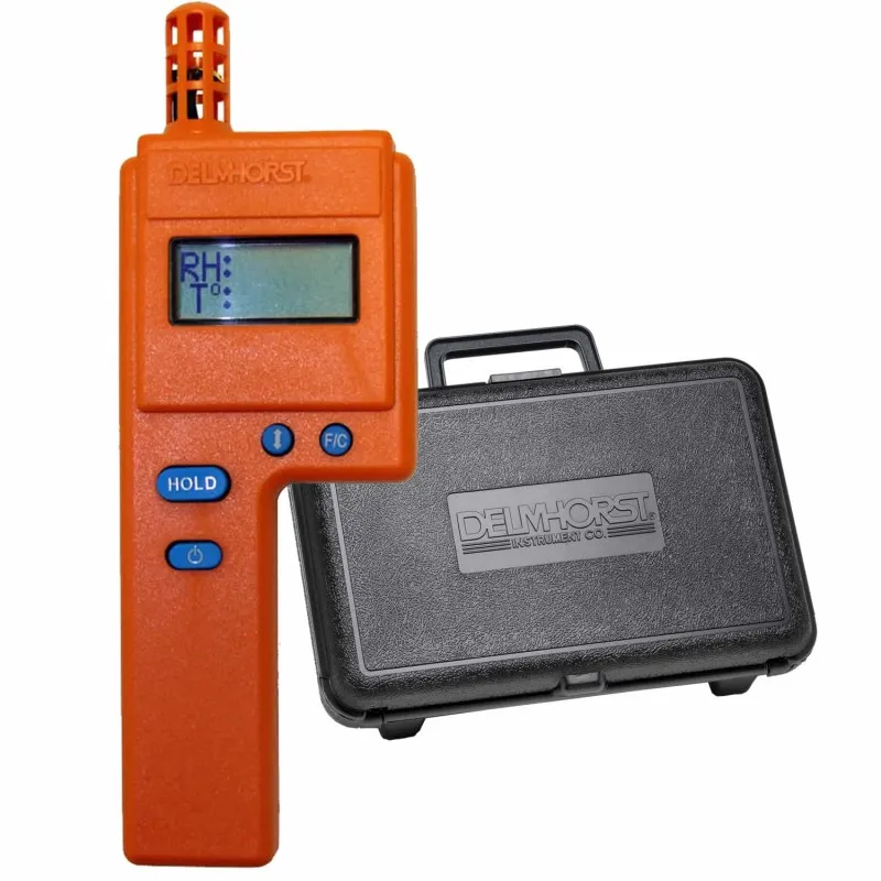 Delmhorst HT-3000 [HT-3000W/CS] Digital Thermo-Hygrometer w/Case*DISCONTINUED SEE HTX-30*
