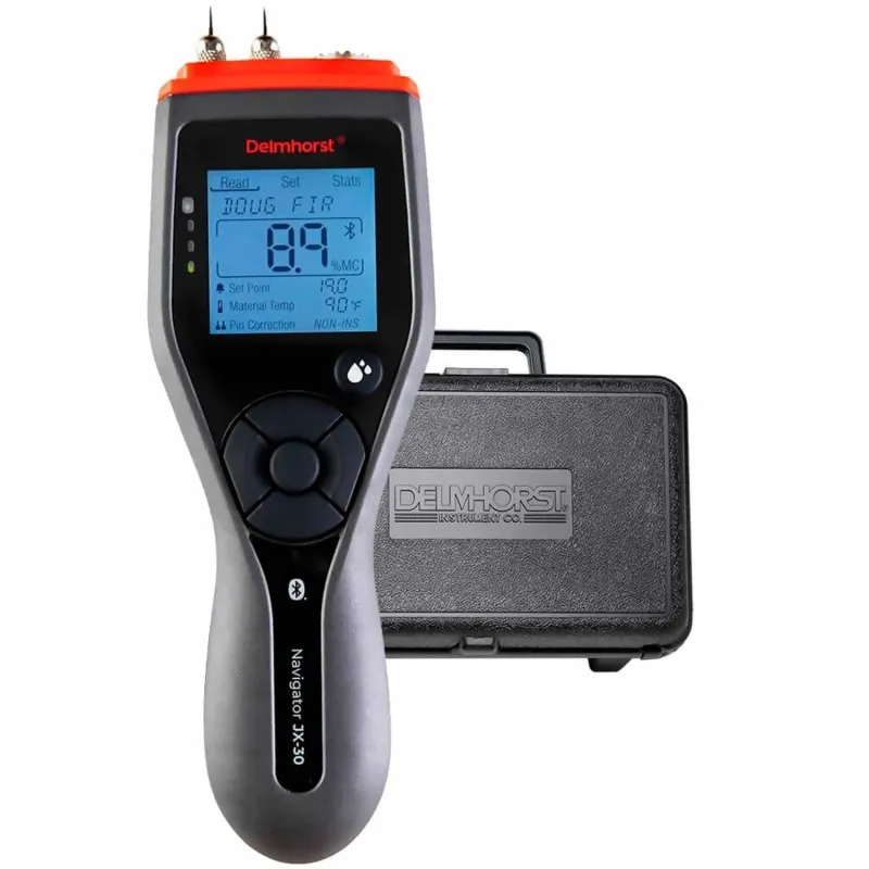 Delmhorst JX-30 [JX-30W/CS] Moisture Meter with Carrying Case