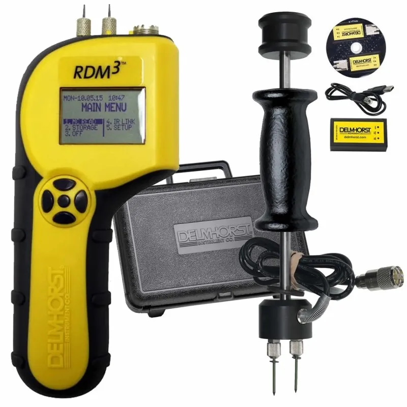 Delmhorst RDM-3 [RDM-3/PLUS] Digital Moisture Meter Plus Package