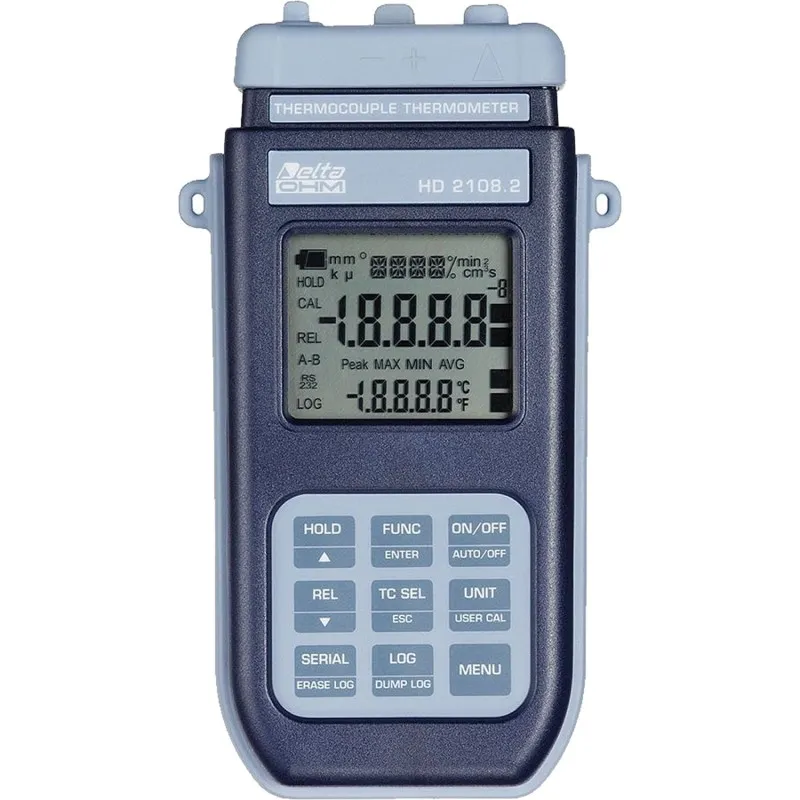 Delta Ohm HD2108 Data Logger Thermocouple Thermometer