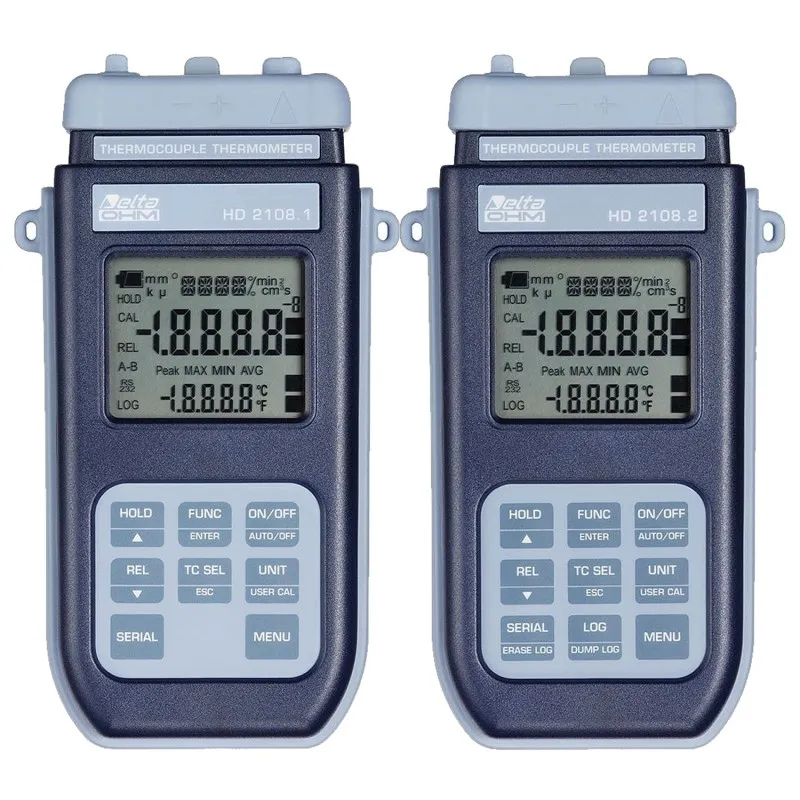 Delta Ohm HD2108 Data Logger Thermocouple Thermometer