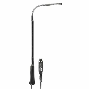 Delta Ohm AP471S3 Directional Hotwire Probe, 0.02…40 m/s and -25°C…+80 °C.