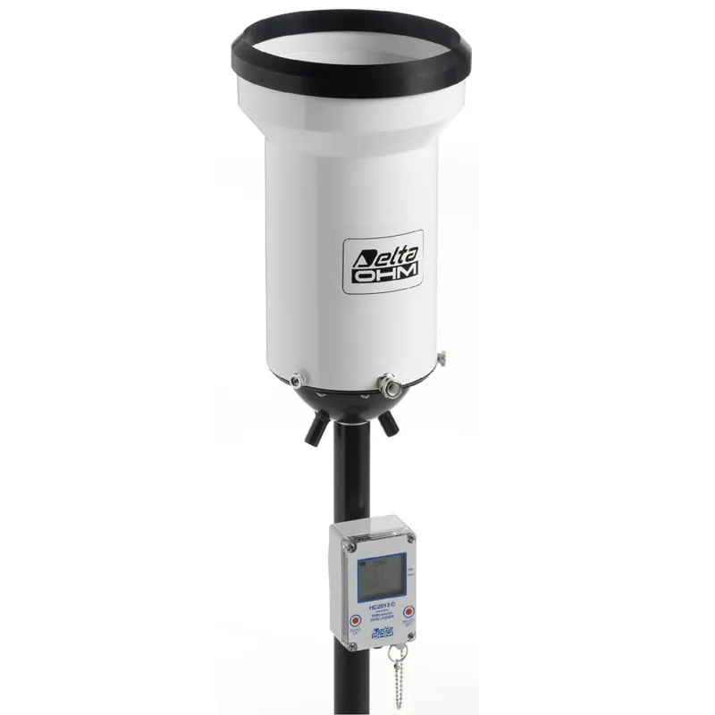 Delta Ohm HD2013 Rain Gauge with Tipping Bucket, Area 400 cm2