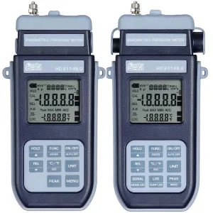 Delta Ohm HD2114B Handheld Micromanometer - Thermometer, (600…1100 mbar)