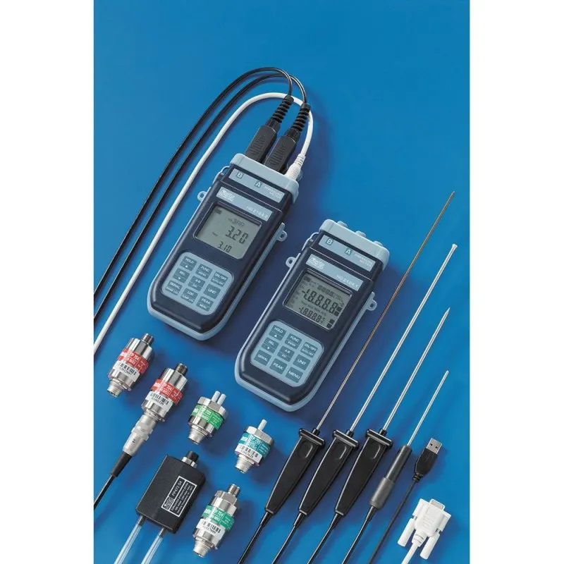Delta Ohm HD21242 [HD2124.2] Manometer-Thermometer Data Logger w/ Two Input for SICRAM Module