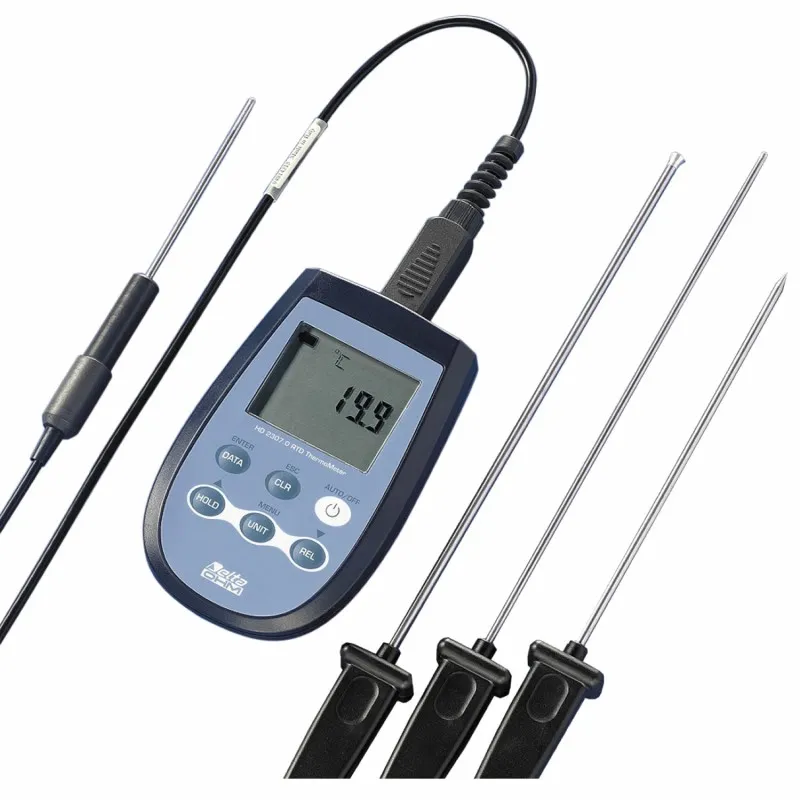 Delta Ohm HD2307.0 RTD Thermometer, -70 hingga +400°C
