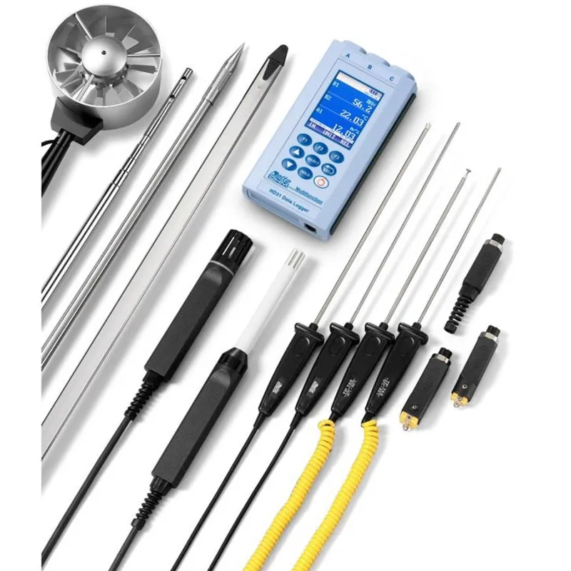 Delta Ohm HD31 Three Channel Multifunction Data Logger with Graphic Display