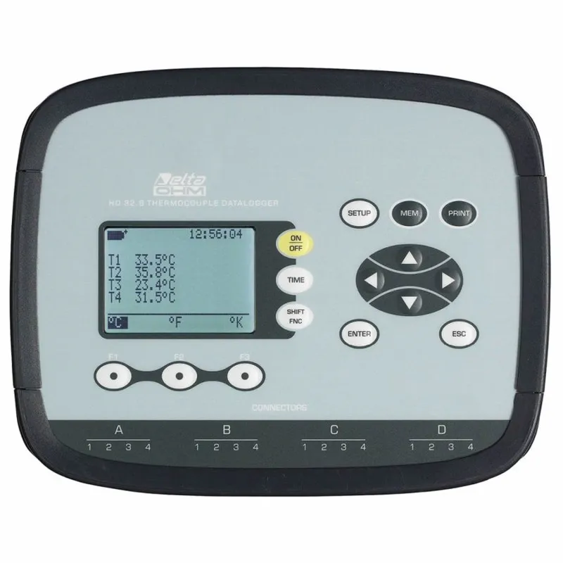 Delta Ohm HD32.8.16 Thermocouples Temperature Data Logger - 16 Inputs