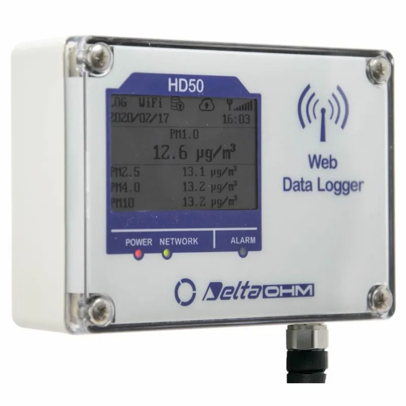 Delta Ohm HD50PM Particulate Matter Web Data Logger