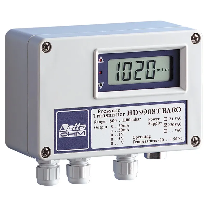 Delta Ohm HD9908T [HD9908TBARO] Barometric Transmitter with Display