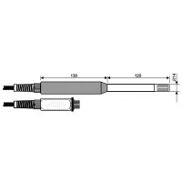 Delta Ohm HP473ACR Combined Relative Huminity (RH) and Temperature Probe, 0...100%/RH -20 °C...+80 °C